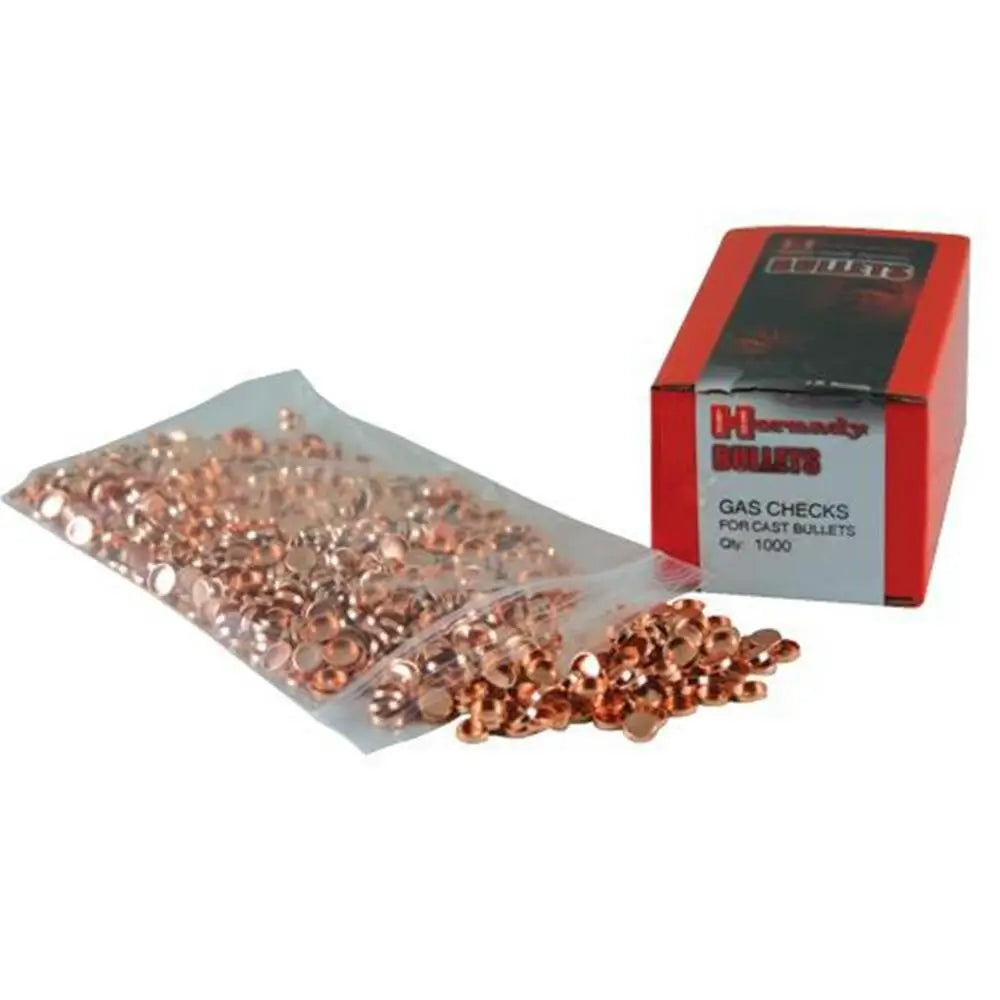 Hornady Bullet Casting Crimp-on Gas Checks for Cast Bullets.25 Cal 1000/ct Buy at Faith and Freedom Outdoors