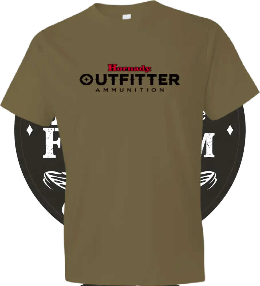 Hornady Gear 31366 T-shirt Big Buck Coyote Brown Short Sleeve 3xl