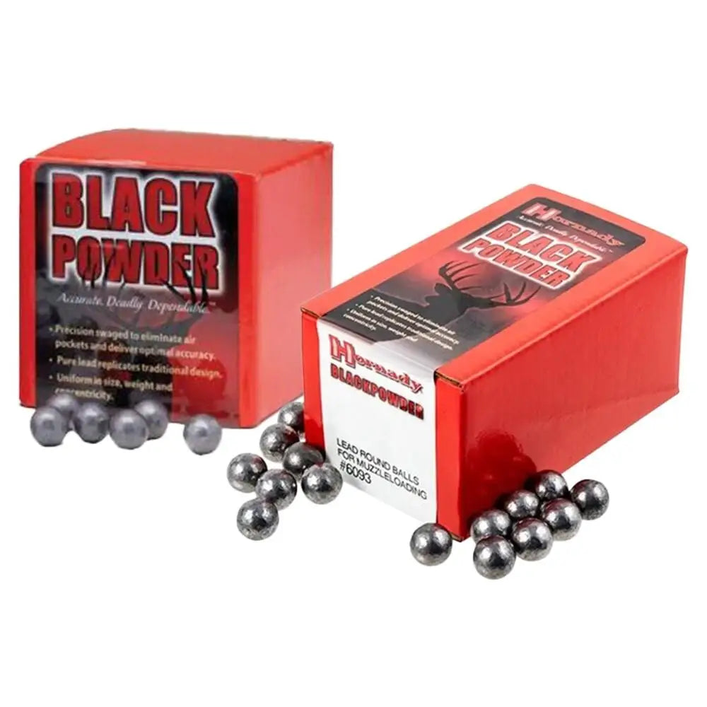 Hornady Muzzleloader Bullets & Sabots|muzzleloader Sabots Lead Round Ball 44 Cal.454’’ 100/ct Buy at Faith and Freedom