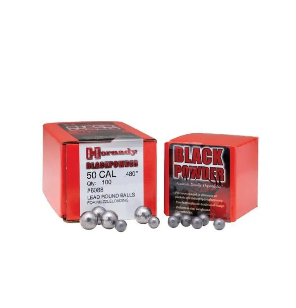 Hornady Muzzleloader Bullets & Sabots|muzzleloader Sabots Lead Round Balls 54 Cal.520’’ 100/ct Buy at Faith and Freedom