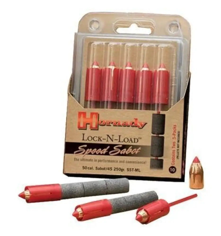Hornady Muzzleloader Bullets & Sabots|muzzleloader Sabots Sabot Locknload Speed Low Drag 50 Cal with.45 250 Gr Sst
