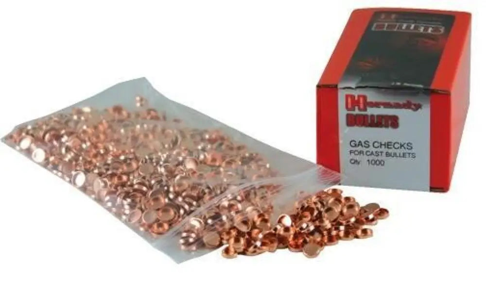 Hornady Reloading|bullet Casting Crimp-on Gas Checks.35 Cal - 1000/ct Buy at Faith and Freedom Outdoors