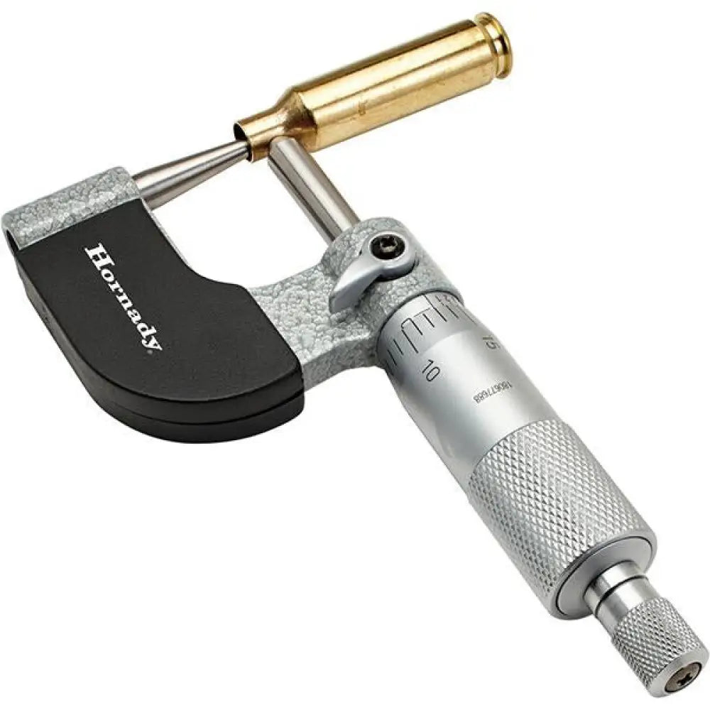 Hornady Reloading Calipers & Micrometers Vernier Ball Micrometer Buy at Faith and Freedom Outdoors