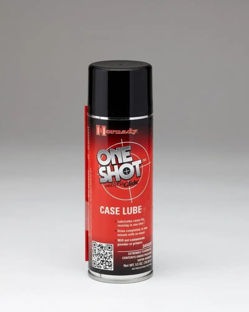 Hornady Reloading Case Lubes one Shot Spray Lube with Dyna Glide Plus 5 Oz Buy at Faith and Freedom Outdoors