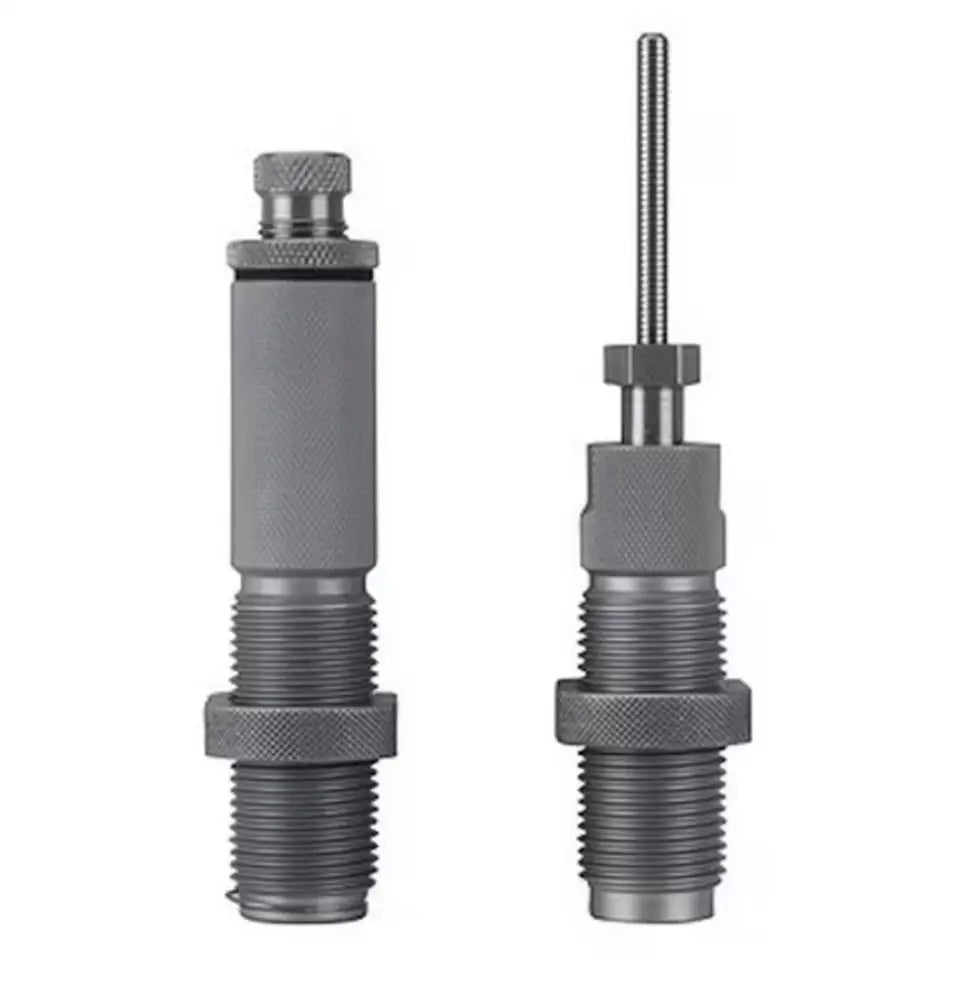 Hornady Reloading Custom Grade Series Iii Two-die Rifle Set 8.5x55 Blaser.338’’ Buy at Faith and Freedom Outdoors
