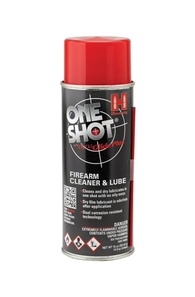 Hornady Reloading Gun Oils & Cleaning Solvents one Shot Cleaner with Dynaglide Plus - 10 Oz Buy at Faith and Freedom