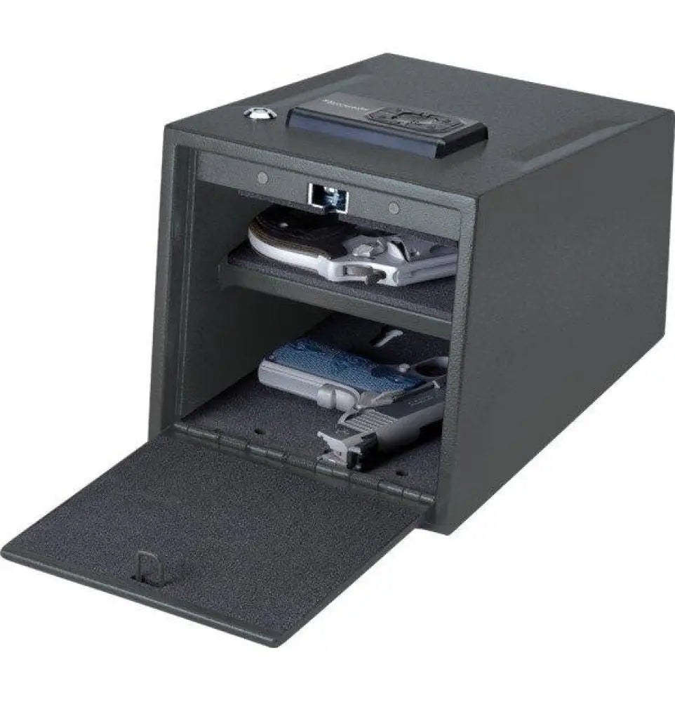 Hornady Reloading Gun Safes & Cabinets Two-gun Keypad Vault Buy at Faith and Freedom Outdoors