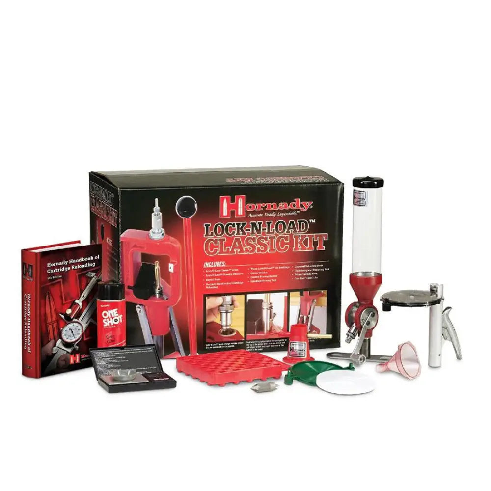 Hornady Reloading Kits Lock-n-load Classic Deluxe Kit (shell Holders not Included) Buy at Faith and Freedom Outdoors