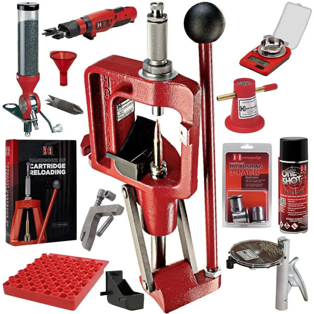Hornady Reloading Kits Lock-n-load Classic Kit with Case Prep Duo Buy at Faith and Freedom Outdoors