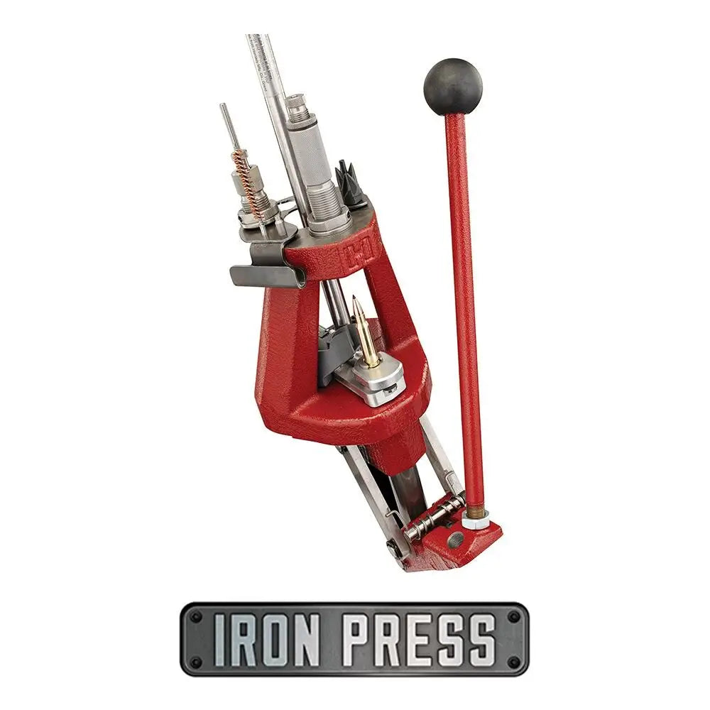 Hornady Reloading Progressive Presses Lock-n-load Iron Press Loader Manual Prime Buy at Faith and Freedom Outdoors
