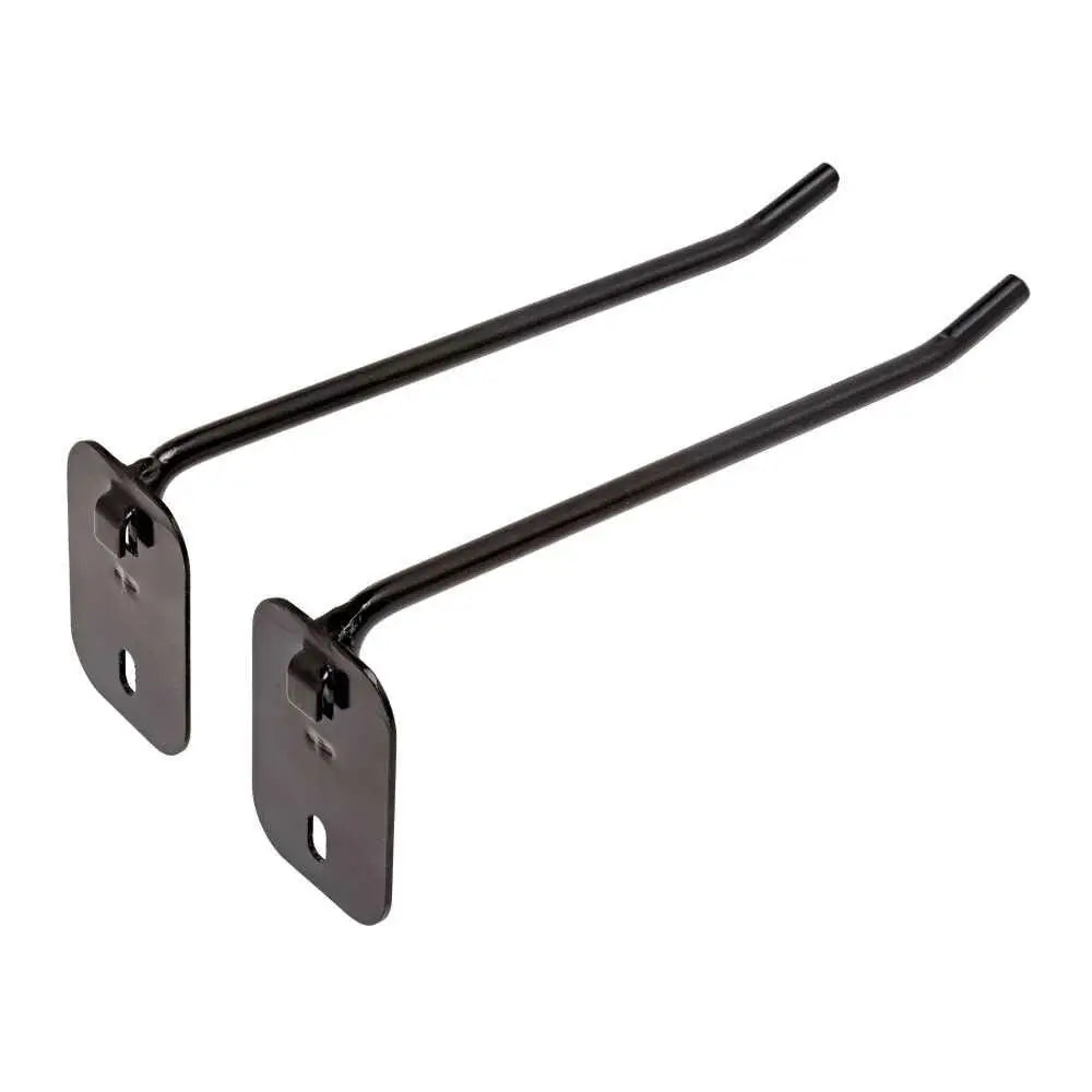 Hornady Reloading Shooting|safe Accessories Square-lok 6’’ Single Peg Hook Black 2/ct Buy at Faith and Freedom Outdoors