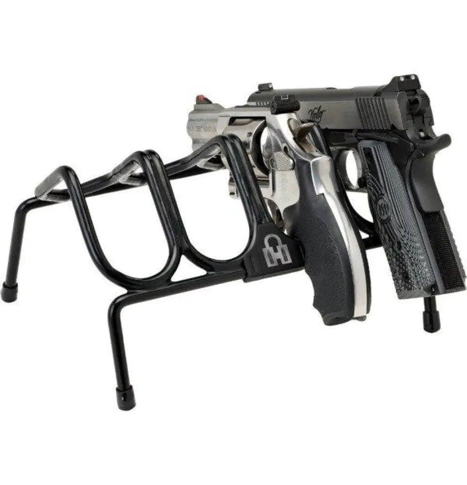 Hornady Reloading Storage & Organization Accessories 4-gun Pistol Rack 5.1’’ x 9’’ 6.7’’ Buy at Faith and Freedom