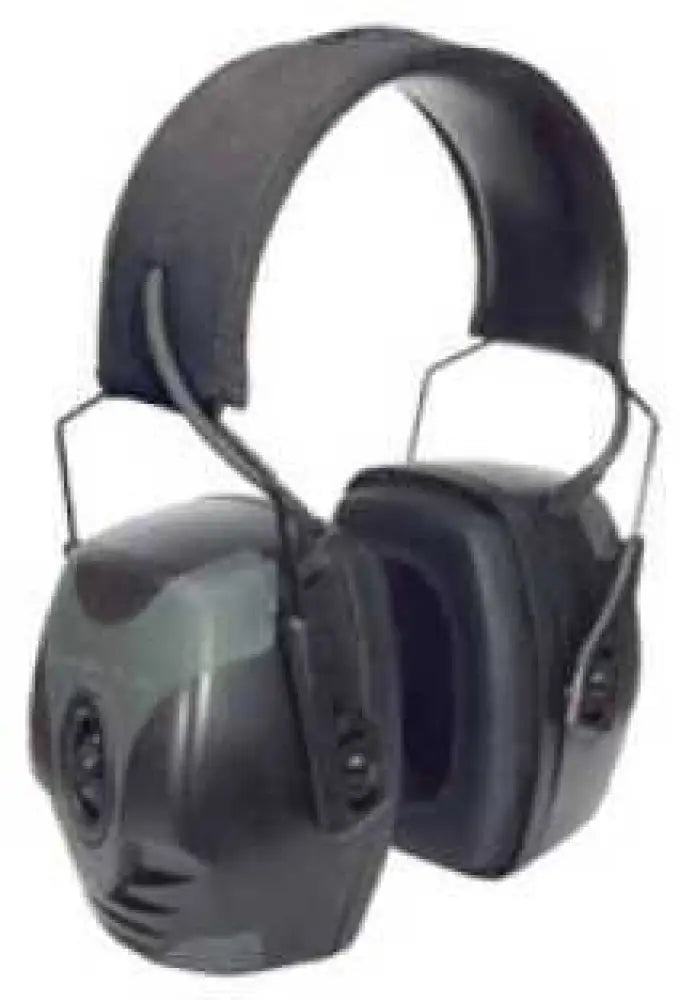 Howard Leight Industries Impact Pro Earmuff Black Electric Nrr 30 Aux Cord R-01902