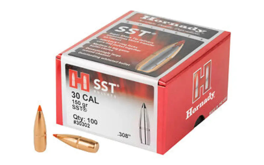 Hrndy Sst 30cal.308 150gr 100ct Buy at Faith and Freedom Outdoors - Bullets