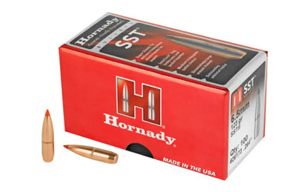 Hrndy Sst 6.5mm.264 123gr 100ct Buy at Faith and Freedom Outdoors - Bullets