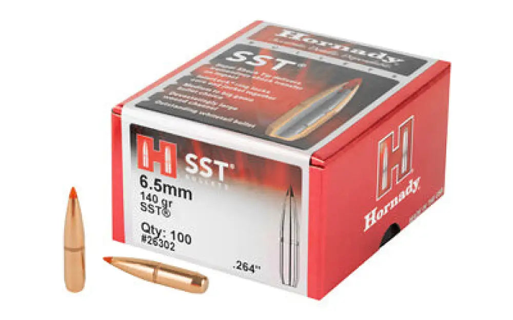 Hrndy Sst 6.5mm.264 140gr 100ct Buy at Faith and Freedom Outdoors - Bullets