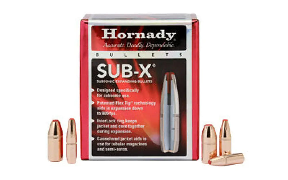 Hrndy Sub-x 45cal.458 410gr 50ct Buy at Faith and Freedom Outdoors - Other Reloading Accessories - Flextip