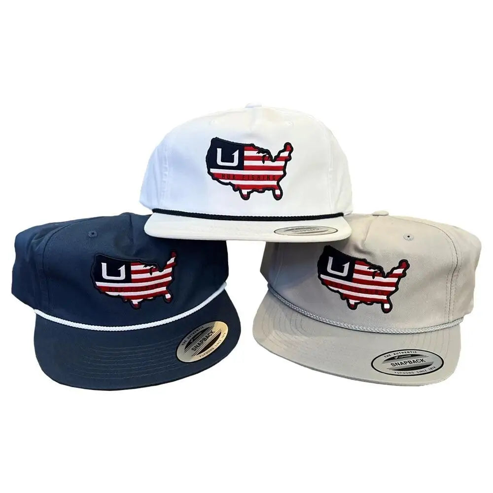 Huk Caps Hats & Beanies|hats|clothing Footwear Huk American Rope Hat Harbor Mist Buy at Faith and Freedom Outdoors
