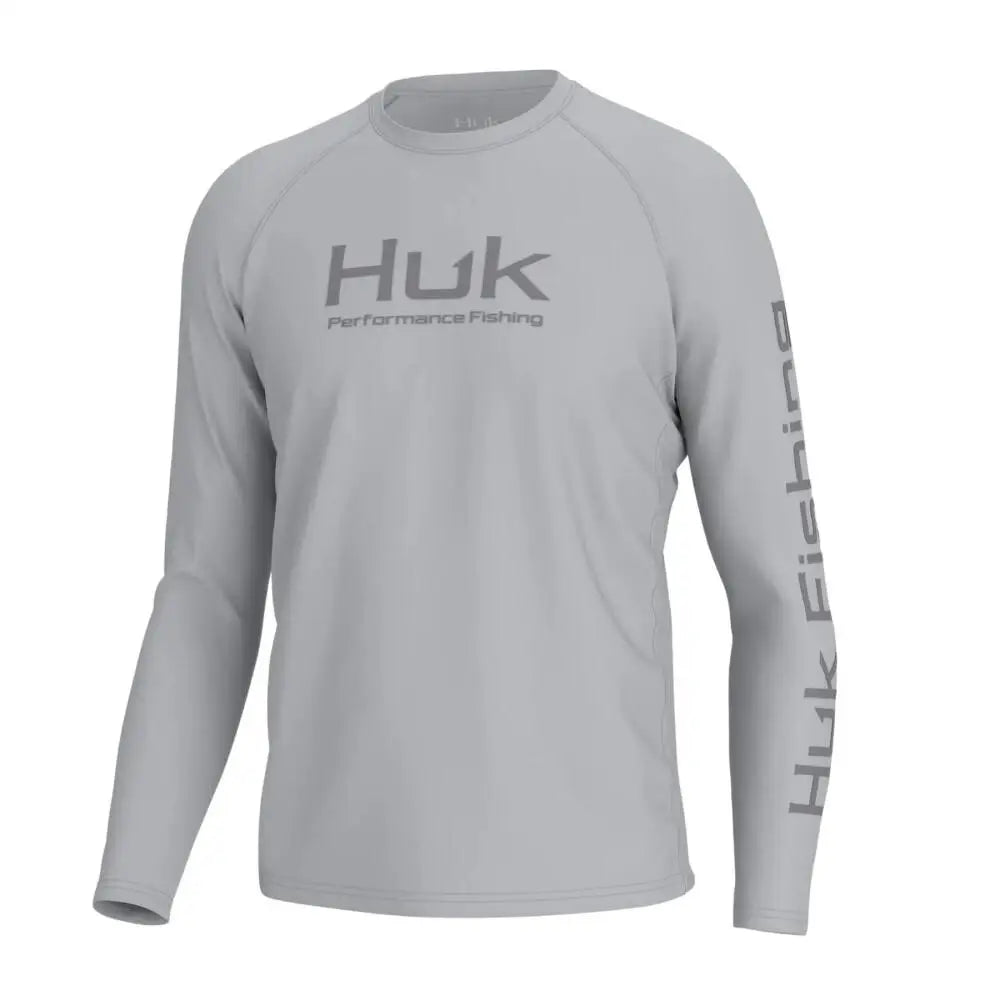 Huk Long Sleeve Shirts Huk Vented Pursuit Shirt Harbor Mist l Buy at Faith and Freedom Outdoors