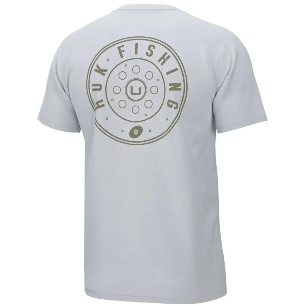 Huk Short Sleeve Shirts|clothing & Footwear Huk Reel on Shirt White s Buy at Faith and Freedom Outdoors