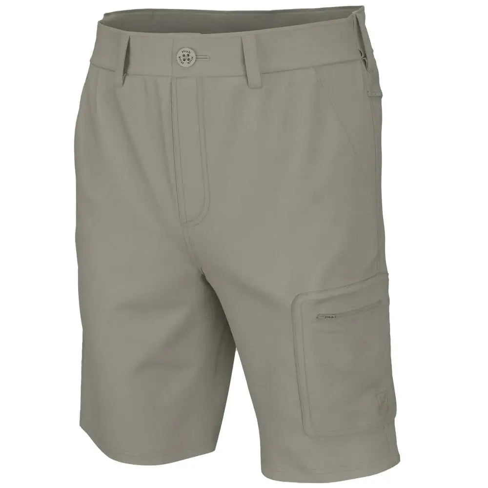 Huk Shorts Huk Next Level 10.5’’ Khaki l Buy at Faith and Freedom Outdoors