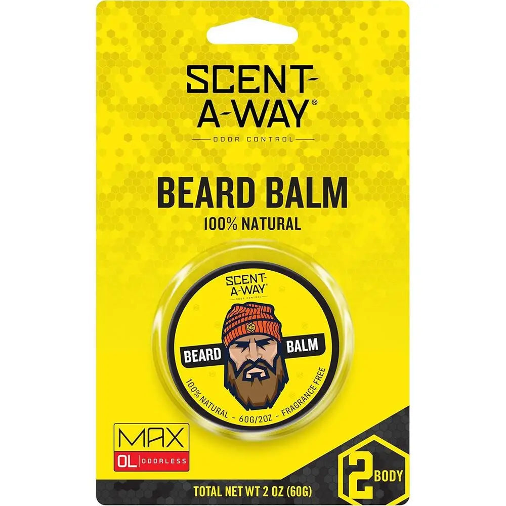 Hunters Specialties Hygiene Products Scent-a-way Beard Balm 2 Oz Buy at Faith and Freedom Outdoors