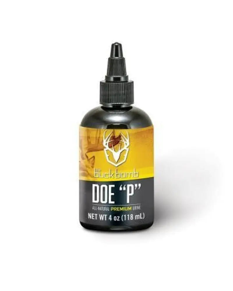 Hunters Specialties Scent Attractants Buck Bomb Doe ?p? Liquid 4 Oz with Wicks Buy at Faith and Freedom Outdoors
