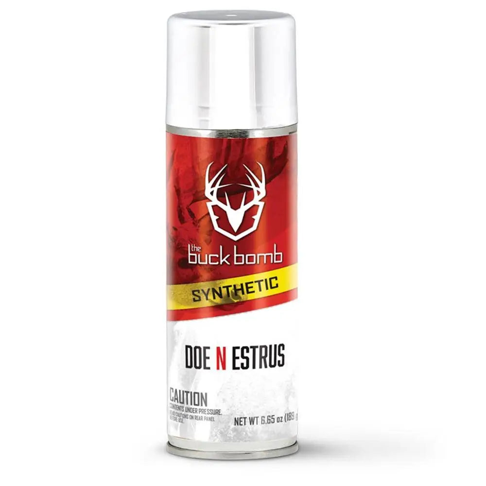 Hunters Specialties Scent Attractants Buck Bomb Synthetic Doe ?n Estrus 6.65 Oz Aerosol Buy at Faith and Freedom
