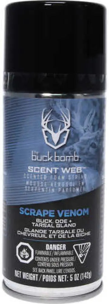 Hunters Specialties Scent Web Foam Spray Scrape Venom - Hs-bb-sw-scrpven