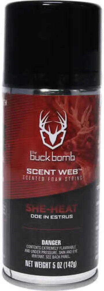 Hunters Specialties Scent Web Foam Spray she Heat Doe in Estrus - Hs-bb-sw-sheheat