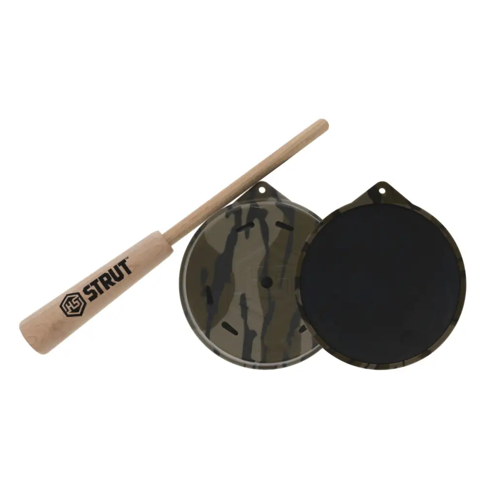 Hunters Specialties Slate & Glass Calls Camo Cutt’r Pot Call Mossy Oak Bottomland Buy at Faith and Freedom Outdoors