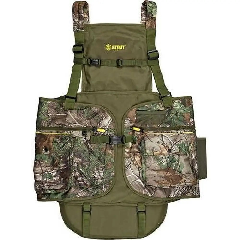 Hunters Specialties Turkey Vests|shooting Vests Edge Vest Mossy Oak Obsession L/xl Buy at Faith and Freedom Outdoors
