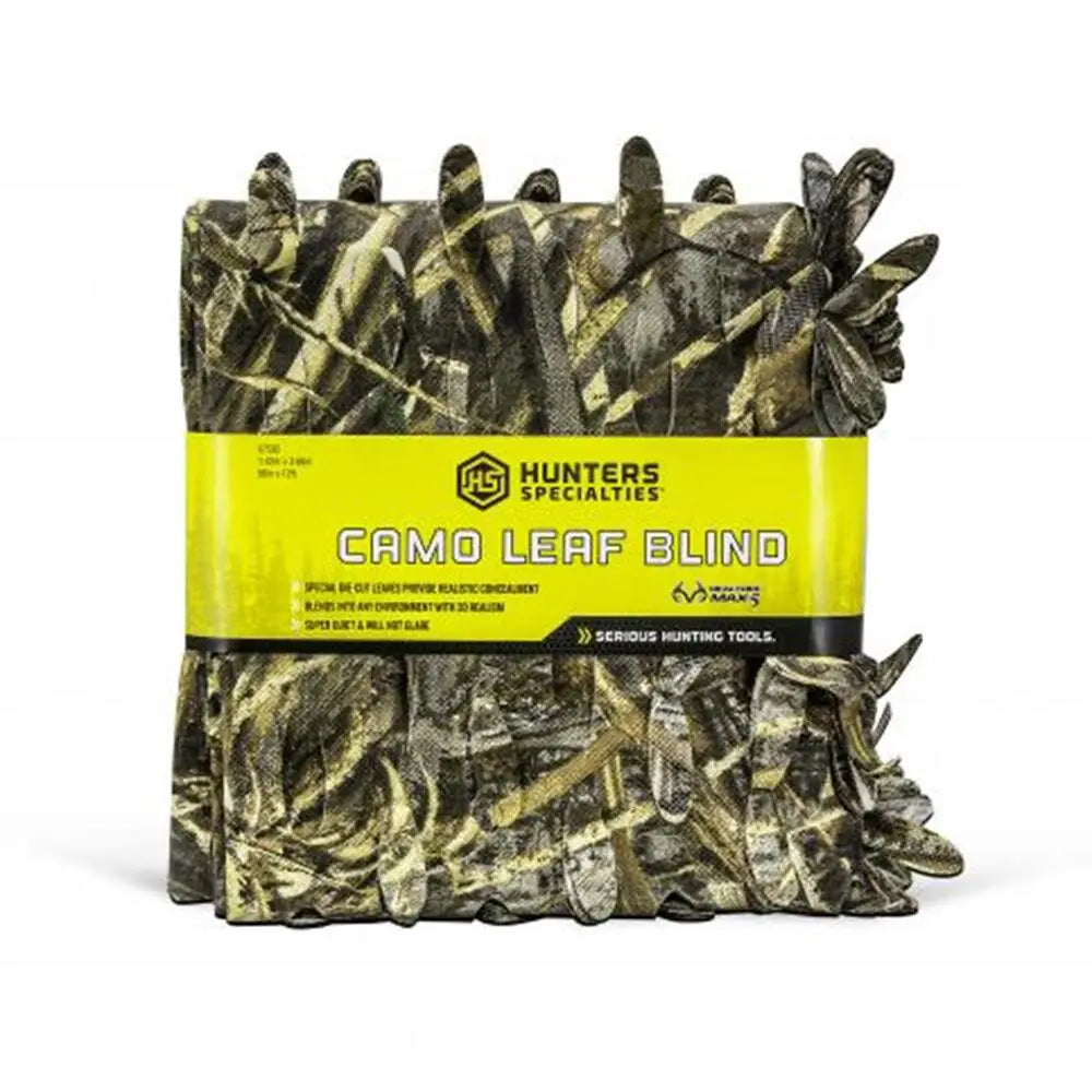 Hunters Specialties Waterfowl Blinds Leaf Blind 56’’ x 12ft Realtree Max 5 Buy at Faith and Freedom Outdoors