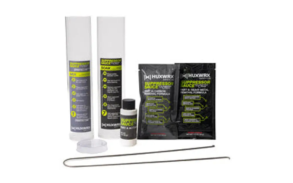 Hux Suppressor Sauce Cleaning Kit Buy at Faith and Freedom Outdoors - Solvents & Lubricants - Solvent