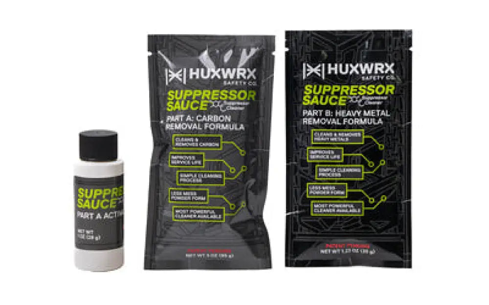 Hux Suppressor Sauce Refill Kit Buy at Faith and Freedom Outdoors - Solvents & Lubricants - Solvent