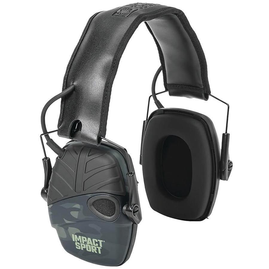Honeywell Safety Products USA Ear Muffs Honeywell Safety Products USA Impact Sport Electronic Earmuff NRR 22db Multi-Cam Black - Howard Leight by Honeywell