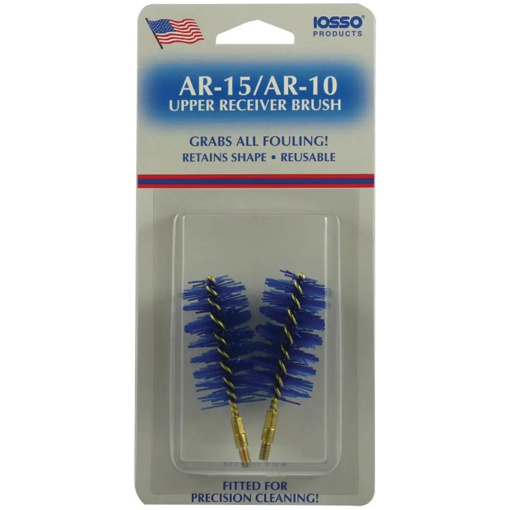 Iosso Products Cleaning Brushes Mops and Swabs Ar-15 Upper Receiver Brush with Stud - 2 Pack Buy at Faith and Freedom