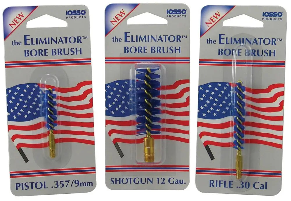 Iosso Products Cleaning Brushes Mops and Swabs Eliminator Bore Brush - 22 Pistol Buy at Faith and Freedom Outdoors