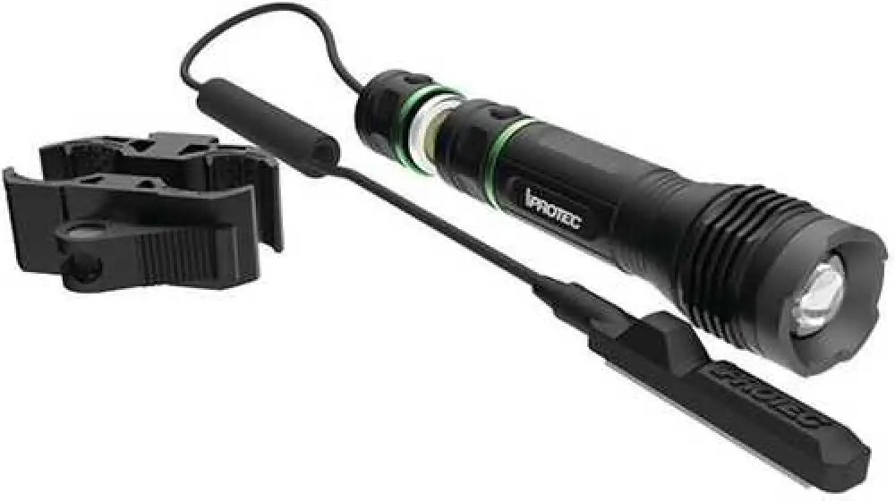 Iprotec 6653 Lg250 25 Lumens Low-250 High Green Led Light 5mw 650 Wavelength Red Laser Black for Long Guns