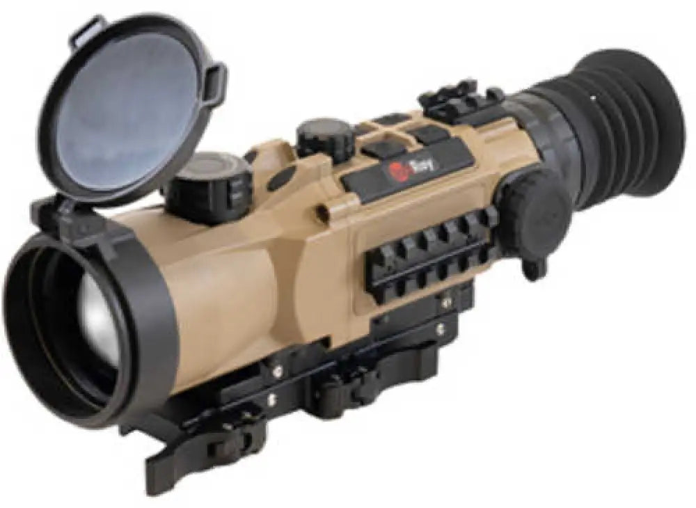 Irayusa Rico Hybrid 384 Hyl50w Thermal Weapon Sight 8x Magnification 75mm Objective Multiple Reticles (7 Static 1 Diy