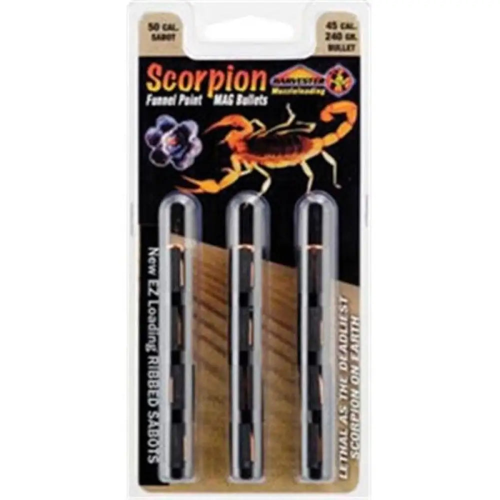 J-ron Muzzleloader Bullets & Sabots|muzzleloader Sabots 50 Cal. Sabot 260 Gr..451 Funnel Point Mag Bullet 12ct