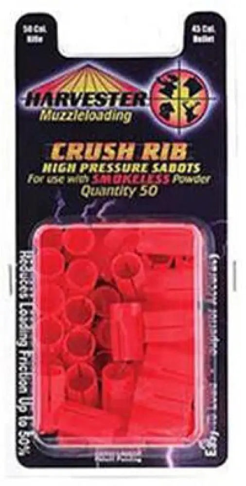 J-ron Muzzleloader Bullets & Sabots|muzzleloader Sabots Harvester 50 Cal. Crush Rib Fit 45 (smokeless) 50/pk Buy