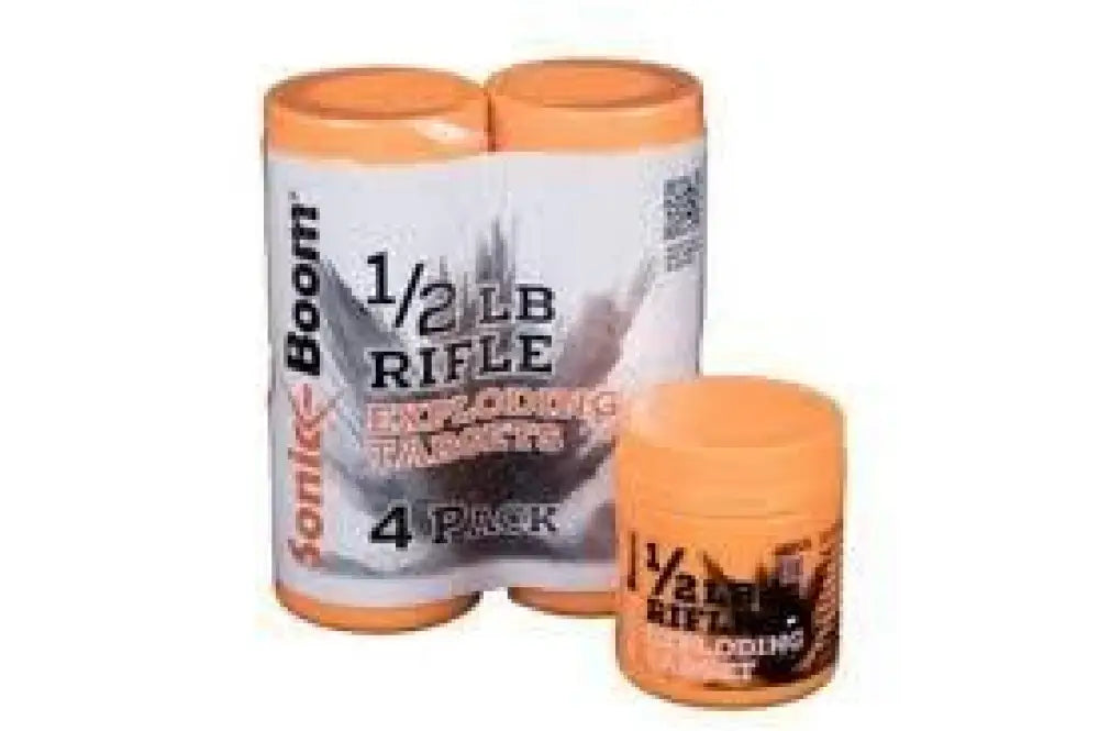 Jerent Enterprises Sonic Boom Reactive Targets Sonic Boom 1/2 Lb Exploding Rifle Target 4/ct Buy at Faith and Freedom