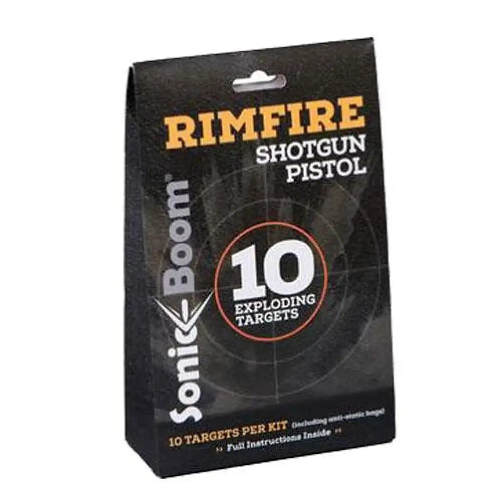 Jerent Enterprises Sonic Boom Reactive Targets Sonic Boom Exploding Rimfire Target 10/pk Buy at Faith and Freedom
