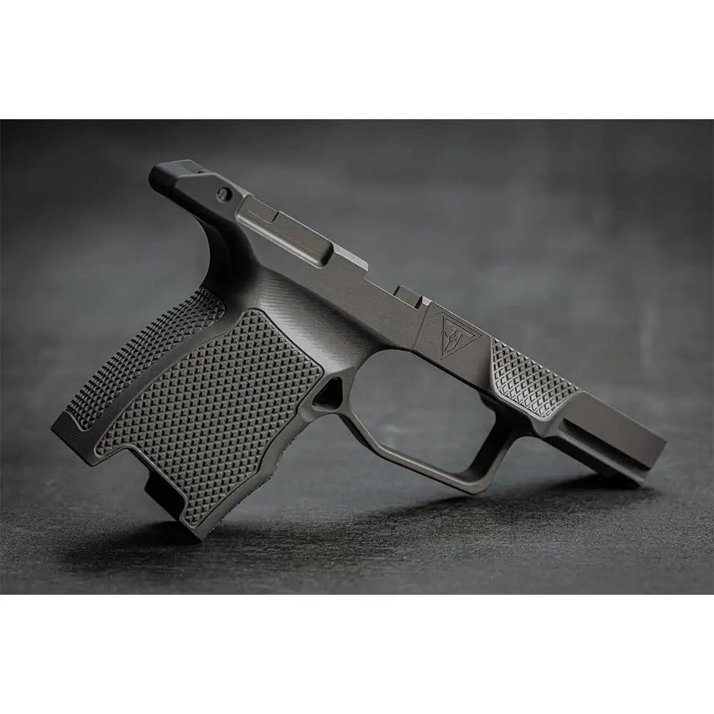 Juggernaut Tactical Grips Jt P365 Grip Module no Safety with Two 12 Xl Base Plates Dark Grey Buy at Faith and Freedom