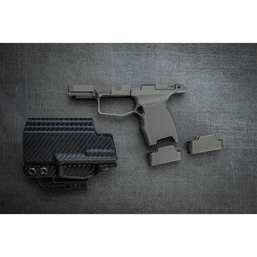 Juggernaut Tactical Grips Jt P365 Grip Module with Manual Safety and Two 10rd Xl Base Plates Grey Buy at Faith