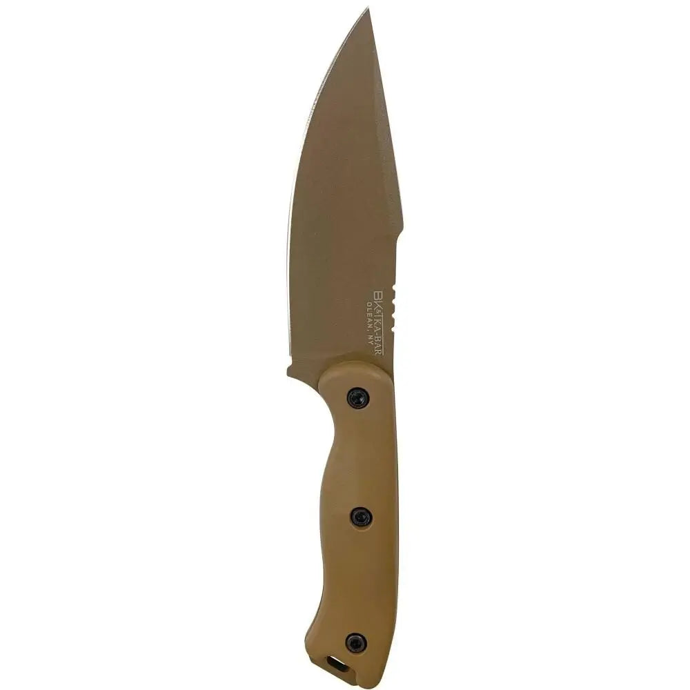 Ka-bar Knives & Edged Tools Becker Harpoon Fixed Knife 4-5/8’’ Blade Brown Buy at Faith and Freedom Outdoors