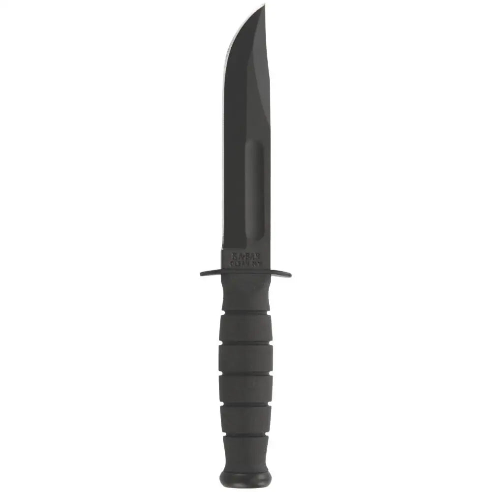 Ka-bar Knives & Edged Tools Short Fixed Knife 5-1/4’’ Clip Point Blade Black Buy at Faith and Freedom Outdoors