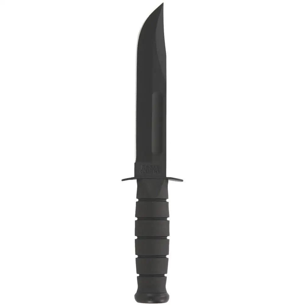 Ka-bar Knives Fixed Knife 7’’ Clip Point Blade Black with Sheath Buy at Faith and Freedom Outdoors