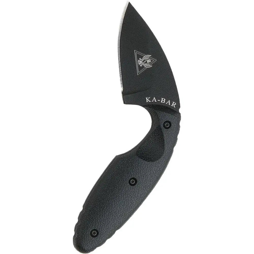 Ka-bar Knives Original Tdi Fixed Knife 2-3/10’’ Drop Point Blade Black with Sheath Buy at Faith and Freedom Outdoors